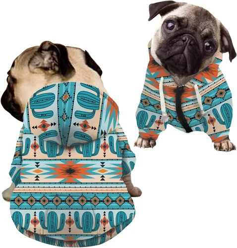 Miniatura 36 de Howilath Disfraz de Halloween de hueso de perro, sudadera con capucha de esqueleto para perro, ropa para mascotas, ropa con cremallera de calavera