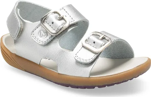 Miniatura 2 de Merrell Sandalia unisex para niños Bare Steps, plateado