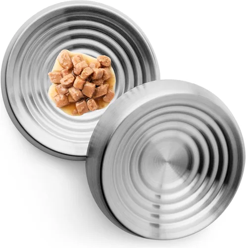 Miniatura 12 de CatGuru - Tazón para comida de gato, alivia la fatiga de los bigotes, plato ancho para gato, tazones antideslizantes para gatos, tazones poco