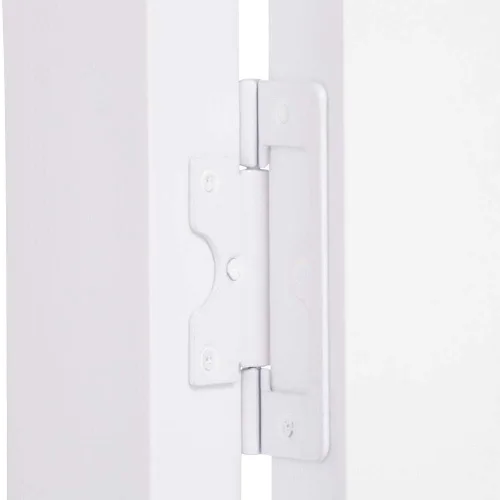 Miniatura 5 de LTL Home Products SEAPP24 Seabrooke - Puerta plegable interior con panel elevado de PVC, 80 pulgadas x 24 pulgadas, color blanco