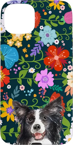 Miniatura 8 de Funda para iPhone 14 Border Collie Ditsy Flower Floral Pattern para mujer