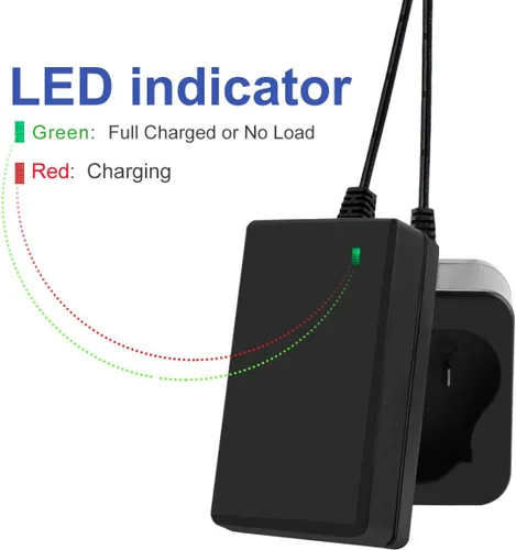Miniatura 6 de Exmate Cargador de batería de litio de 12 V compatible con Black and Decker BL1110 BL1310 BL1510 LB12 LBX12 LBXR12 12V batería estilo Pod