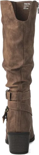 Miniatura 5 de GLOBALWIN Botas vaqueras hasta la rodilla para mujer