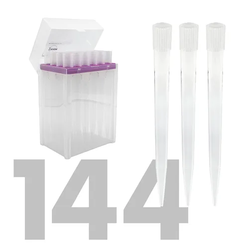 Kashi Scientific 10000uL Puntas de pipeta universales para laboratorio en estuche, estériles, libres de DNasa/RNAsa, seguras contra pirógenos [10mL,