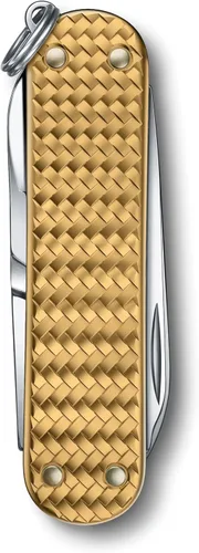 Miniatura 2 de Victorinox Classic SD Precious Alox - Navaja suiza, compacta de 5 funciones, fabricada en Suiza, con cuchillo de bolsillo pequeño, destornillador