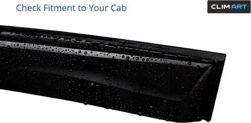 Miniatura 9 de CLIM ART Protectores de lluvia increíblemente duraderos para Chevrolet (Chevy) Equinox 2018-2024, deflectores de ventana con cinta original, Para