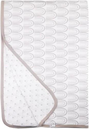 Miniatura 44 de Copper Pearl Manta de bebé jumbo de 3 capas: edredones suaves para niños y niñas Transpirable, acogedora manta para niños pequeños Edredón
