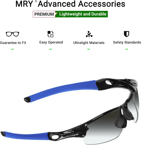 Miniatura 3 de Mryok Auriculares de repuesto para gafas de sol Oakley Radar Path Pitch Range - Opciones