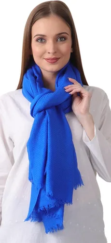 Miniatura 2 de 100% puro CASHMERE 2PLY BUFANDA/STOLE, HERRINGBONE SUPER SUAVE, GRUESO, LIGERO, PASHMINA