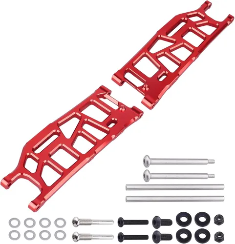 Miniatura 8 de Brazos de suspensión inferiores traseros de aluminio para Arrma 1/8 Kraton/Outcast/Notorious/Talion 6S BLX, piezas de actualización, reemplaza Verde