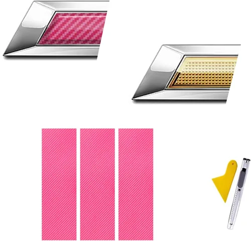 Miniatura 10 de Compatible con pegatinas de vinilo para logo de Bowtie, emblema para cortar y pegar, 3 unidades, color negro mate, para Chevy Negro mate 3