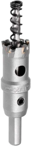 Miniatura 12 de Sierra de agujero TCT de 0.551 in, 9/16 pulgadas de diámetro de corte de carburo de tungsteno, abridor de agujeros con punta de carburo