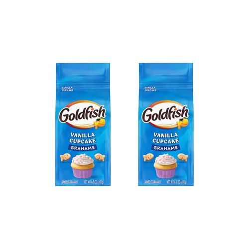 Miniatura 13 de Goldfish Grahams Galletas Snack Horneadas Sabor Rollo de Canela, Bolsa de 6.6 Oz