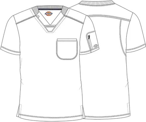 Miniatura 8 de Dickies Dynamix hombres Scrubs Top V-cuello DK610