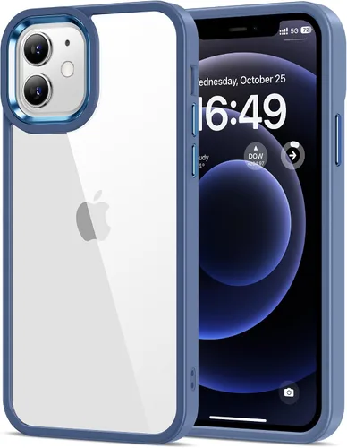 Miniatura 25 de HOOMIL Funda para iPhone 11 Pro Max de 6.5 pulgadas, antiamarilleo, protección contra caídas, carcasa trasera dura transparente antiarañazos