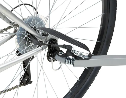 Miniatura 7 de Instep Quick-N-EZ - Remolque doble plegable detrás de la bicicleta para niños pequeños, se convierte en cochecito, para correr, dosel 2 en 1, Verde