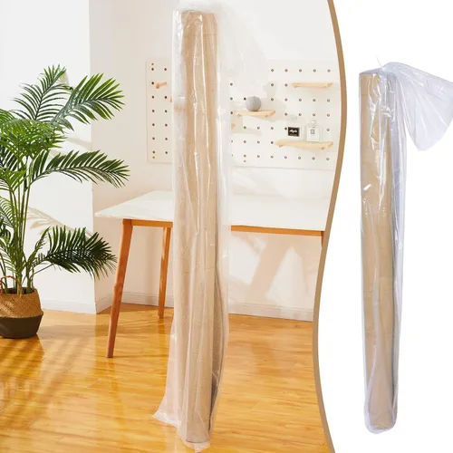 Miniatura 6 de Bolsas de almacenamiento grandes para alfombras, bolsas grandes de plástico transparente con bridas de nailon para interiores y exteriores, mudanzas