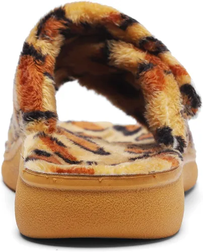 Miniatura 5 de SOLLBEAM Pantuflas ortopédicas ajustables con soporte de arco ortopédico para mujer para fascitis plantar con talón ortopédico