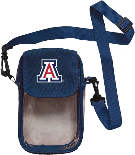 Miniatura 10 de Mini bolsa para estadio – Bolsa cruzada transparente compacta de 7.5 pulgadas – Juegos, graduaciones, conciertos – Aprobado por la NCAA de seguridad