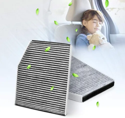 Miniatura 6 de KAFEEK Filtro de aire de cabina compatible con XC11577, BK21-18D543-AA, repuesto para Ford Transit 150/250/350/350/350HD 2015-2019, incluye carbón