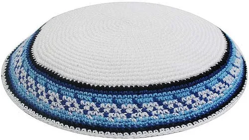 Miniatura 12 de Zion Judaica - Paquetes de Kipá de punto de calidad a granel, Kipppot o Kippas individuales, clips Kipa gratis incluidos