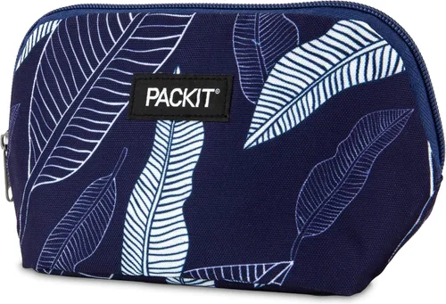 Miniatura 21 de PackIt Bolsa de aperitivos congelable, negra, fabricada con tecnología EcoFreeze plegable, reutilizable, cierre de cremallera que se bloquea en aire
