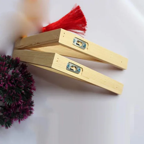 Miniatura 3 de Soportes para estante de madera de pino maciza oculta para montaje en pared, soportes flotantes para estanterías, cocina, sala de estar, decoración