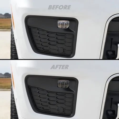 Miniatura 8 de SlickMod Tinte de humo de vinilo precortado para faros Jeep Grand Cherokee 2022-2023 (20% humo oscuro, 1. faro)