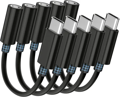 Miniatura 13 de Seulliya Adaptador USB C a 3.5mm de conector de auriculares para iPhone 17/16/15 Pro/Max, DAC Dongle de audio de alta resolución, convertidor