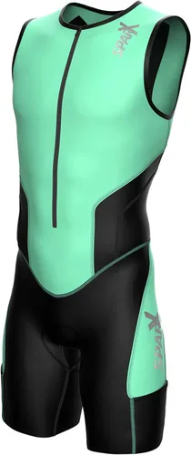 Miniatura 12 de Traje de triatlón Sparx X para hombre, para ciclismo, natación y atletismo Gris