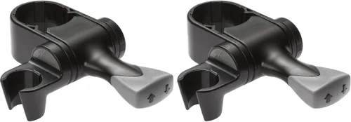 Delta Faucet U6300 ADA - Soporte para ducha de mano, color negro (paquete de 2)
