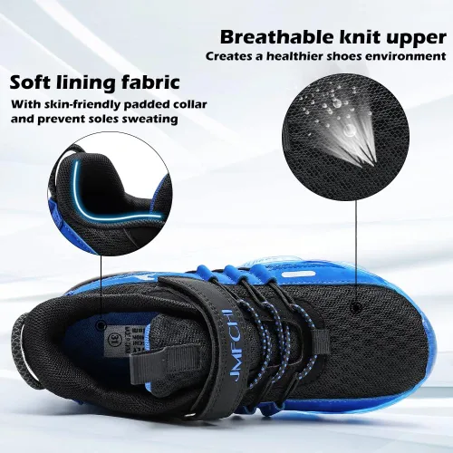 Miniatura 2 de VITUOFLY Boys Sneakers Kids Running Shoes Girls Mesh Fitness Shoe Indoor Training Sneaker Lightweight Outdoor Sports Athletic Tennis Shoes for
