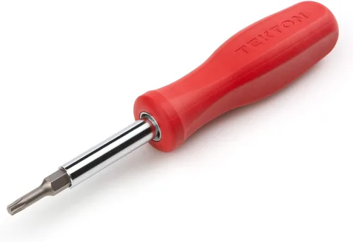 Miniatura 9 de TEKTON Juego de Destornilladores Multi-Bit 6 en 1, 4 Piezas (Phillips, Ranurado, Torx, Cuadrado) DMS91002 Establecer