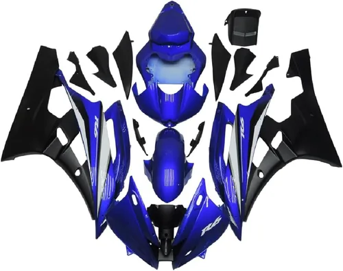 Miniatura 14 de Nardo gris carenado apto para Yamaha 2006 2007 YZF R6 inyección ABS plásticos carrocería kit cuerpo cuerpo cuerpo trabajo 06 07 YZF-R6
