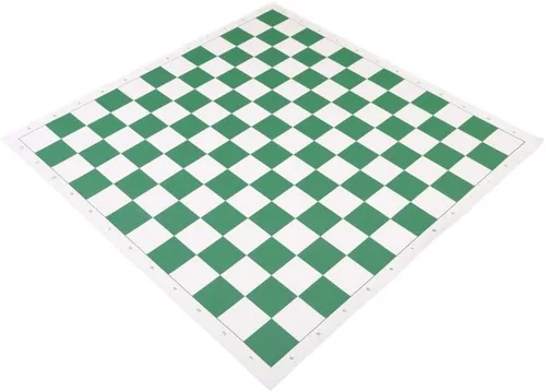 Miniatura 4 de The House of Staunton Tablero de ajedrez de torneo de reglamento de vinilo - 12 x 12 cuadrados - cuadrados de 2.25" marino