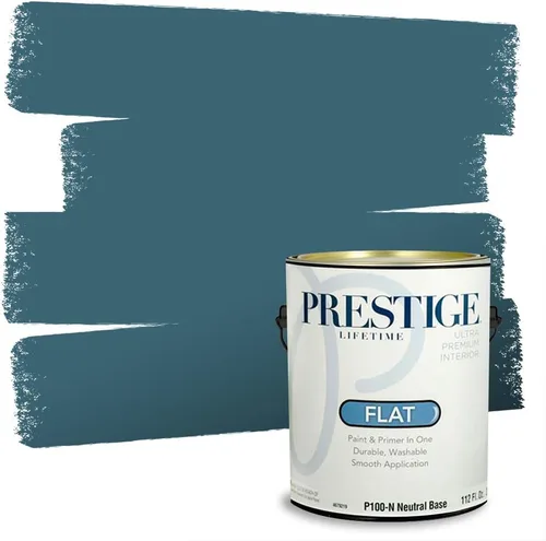 Miniatura 212 de PRESTIGE Pintura interior e imprimación en uno, azul cielo, semi-brillante, 1 galón