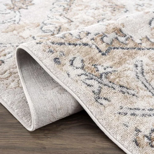 Miniatura 8 de Hauteloom Mesa Oriental - Alfombra bohemia para sala de estar y dormitorio, de 5 pies 2 pulgadas x 7 pies, alfombra bohemia para interiores, diseño