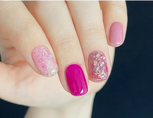 Miniatura 4 de PINNI - Juego de 12 esmaltes de uñas de gel holográficos con purpurina de camaleón, lentejuelas grandes, semipermanente UV LED, esmalte de uñas