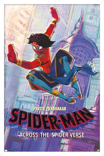 Miniatura 13 de Trends International Marvel Spider-Man: Across The Spider-Verse - Pavitr Prabhakar - Póster de pared de una hoja, 34 pulgadas de largo x 22.4