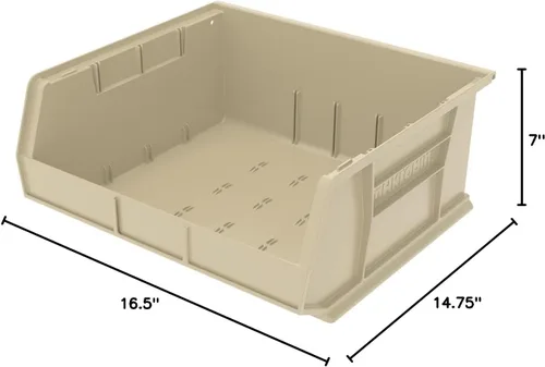 Miniatura 2 de Akro-Mils 30250 AkroBins Contenedores de almacenamiento de plástico, contenedores apilables que ahorran espacio para garaje, despensa, organización