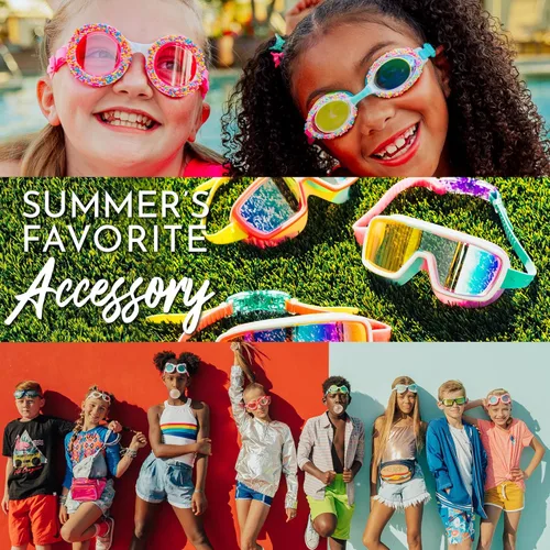 Miniatura 5 de Bling2o - Gafas de natación de silicona para niños pequeños