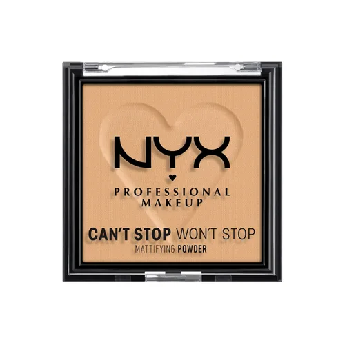 Miniatura 20 de NYX Professional Makeup Can't Stop Won't Stop - Polvo compacto matificante (claro)