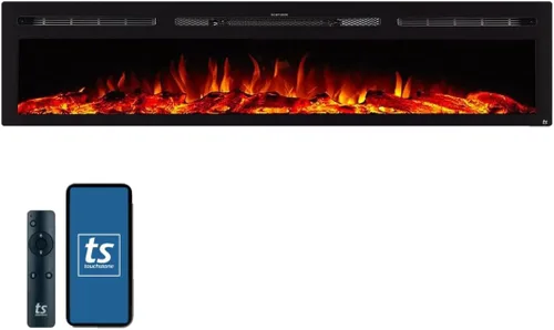 Miniatura 15 de Touchstone Sideline - Chimenea eléctrica empotrable