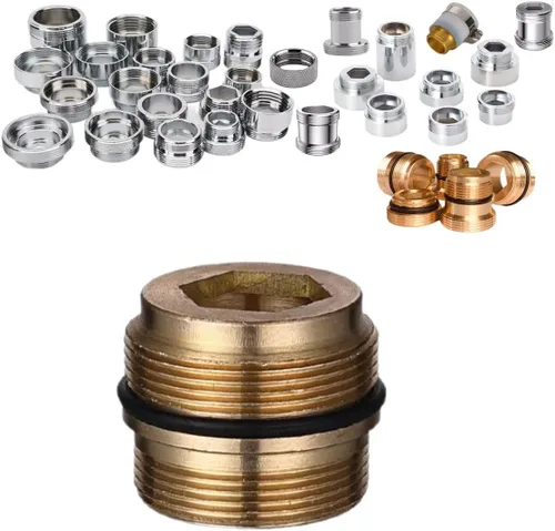 Adaptador de grifo, accesorio de manguera de fregadero para grifo, grifo de extensión adecuado para conectar fregadero, cocina, baño, grifo de