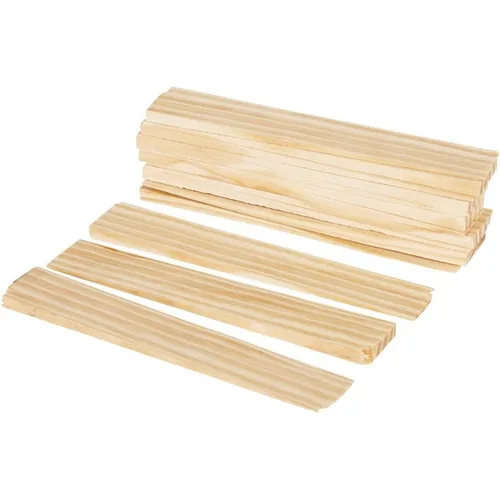 Miniatura 2 de Nelson Wood Shims - Paquete de cuñas de madera de 8 pulgadas, madera natural de alto rendimiento, 100% secado al horno - 1 paquete