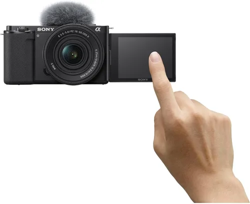 Miniatura 7 de Sony ZV-E10 - Kit de cámara sin espejo con lente de zoom de potencia de 16-50mm II (negro) Sensor APS-C Herramienta compacta para creadores +