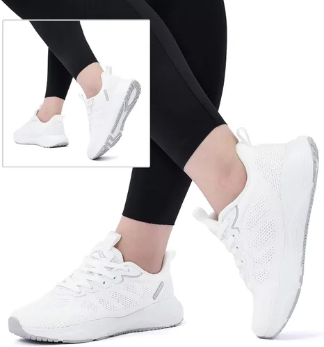 Miniatura 6 de Lamincoa Zapatos para caminar para mujer, tenis para correr, tenis y gimnasio