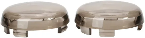Miniatura 6 de ZYTC Kit de lente de señal de giro para motocicleta, lente ahumada, para Harley-Davidson Touring Softail Dyna Sportsters 2002-2013 Ahumado