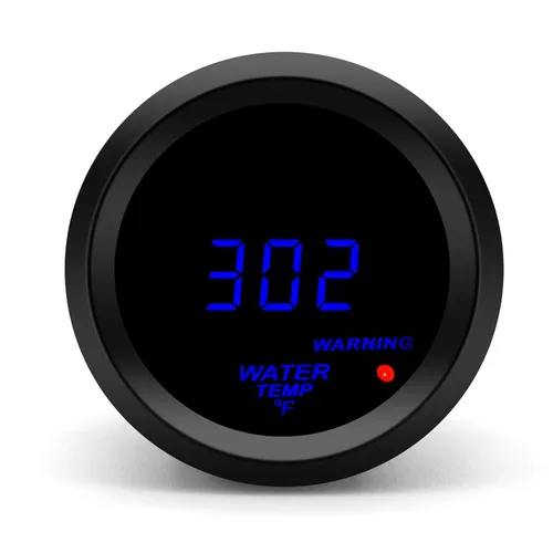 Miniatura 11 de Medidor digital para automóvil de 2.047 in con LED azul (temperatura del aceite 104-302F)
