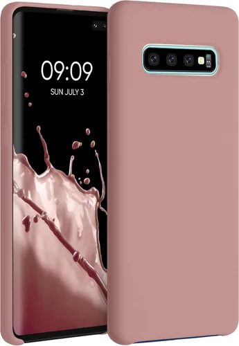 Miniatura 147 de kwmobile Funda compatible con Samsung Galaxy S22 - Funda de silicona TPU con acabado suave - Blue Reef